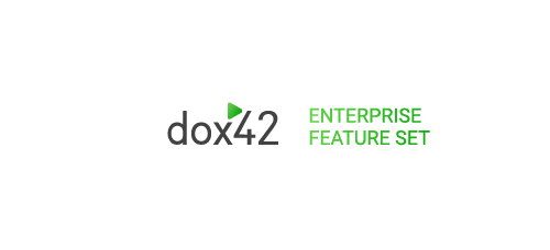 dox42 Enterprise Feature Set