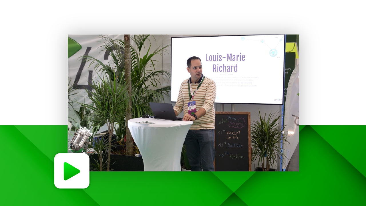 dox42 and Skribble Integration at easyJet   |   Session at dox42 Booth, ECS 2021