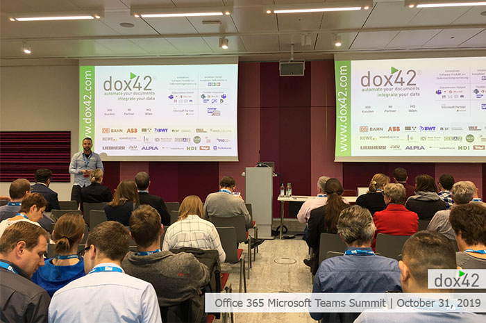 Success at O365 MS Teams Summit in Munich. Hawedehre!