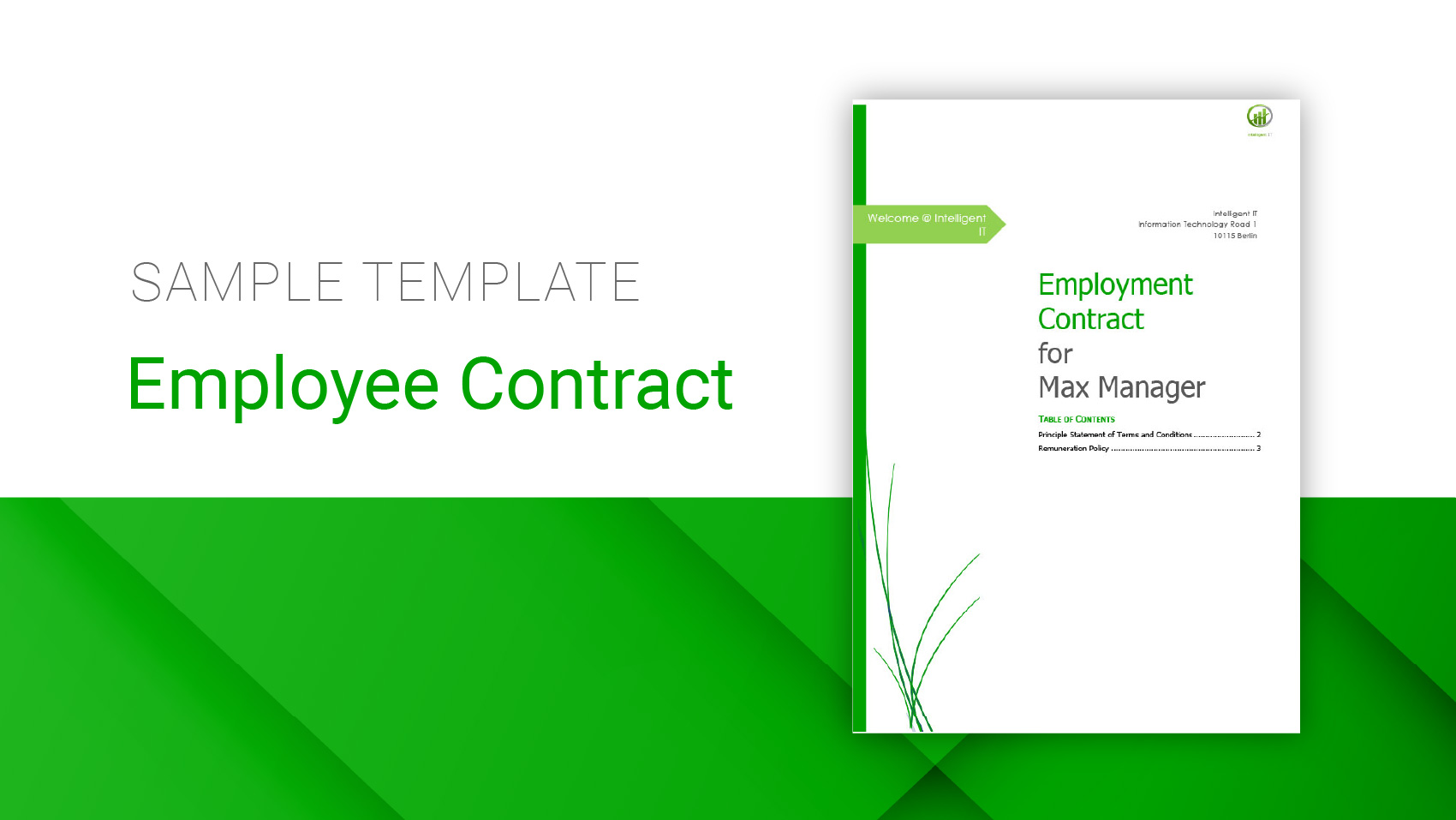 Employee Contract  |  Level: First-time user