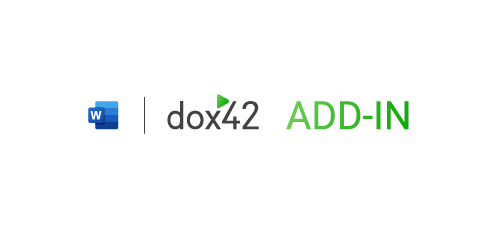 dox42 Word Add-In