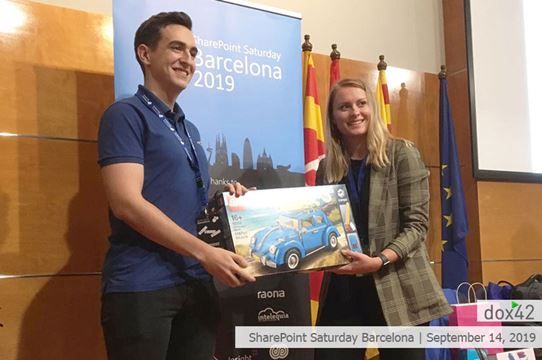 dox42 am SharePoint Saturday Barcelona 2019 Pic 2