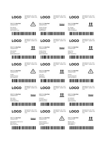 Lable Form Templates