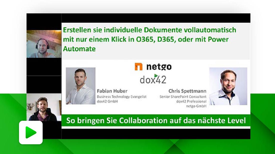 Individuelle Dokumente vollautomatisch in O365, D365, PowerAutomate erstellen