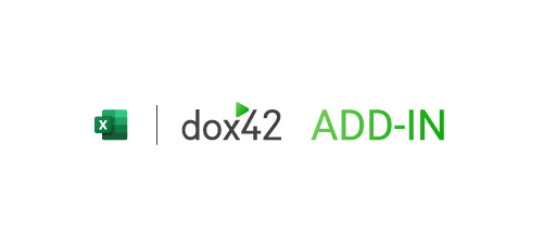 dox42 Excel Add-In