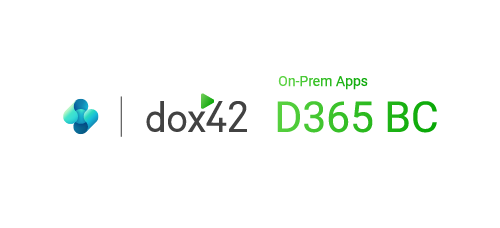 dox42 D365 BC On-Prem Apps