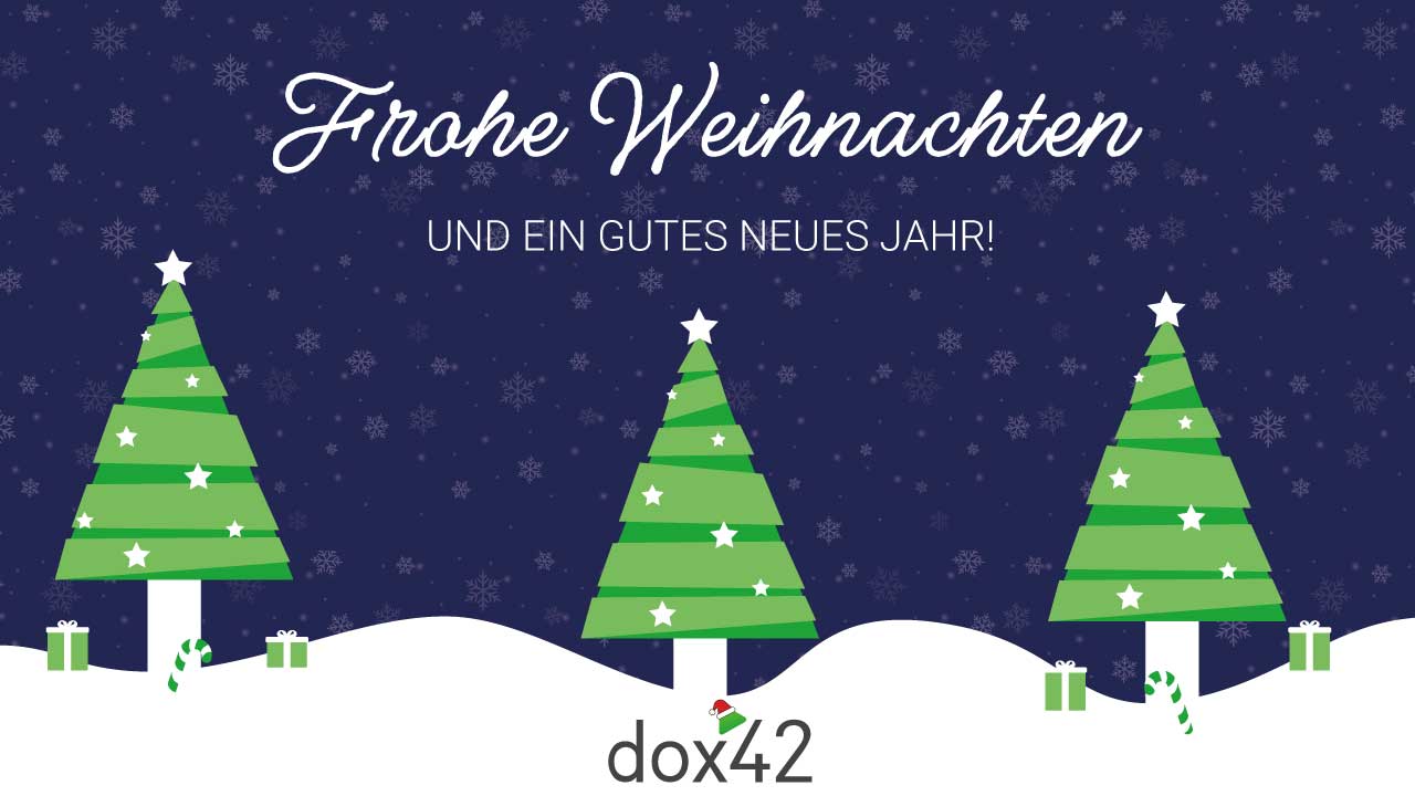 Frohe Weihnachten & Happy New Year!