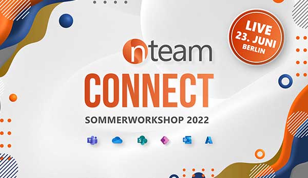 nteam CONNECT Sommerworkshop     |     23. Juni 2022