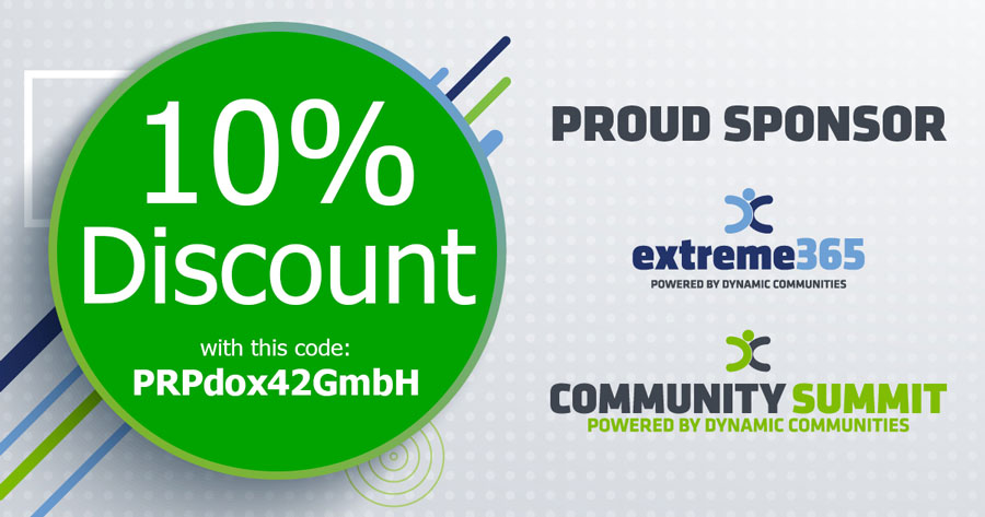 Get your 10% Discount for your ticket to D365 Community Summit