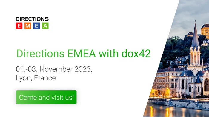 Directions EMEA 2023 with dox42