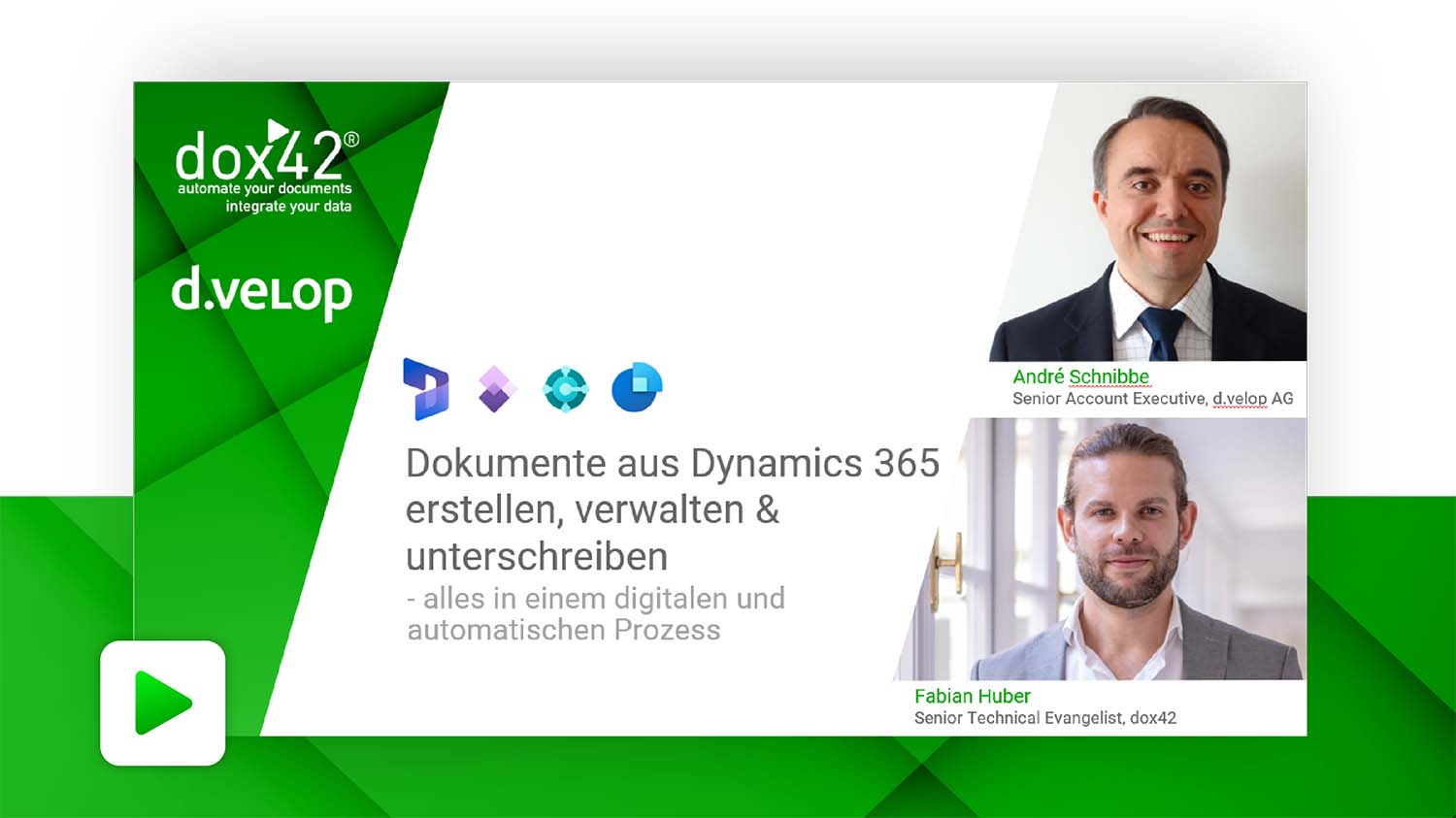 Dokumente aus Dynamics 365 erstellen, verwalten und unterschreiben
